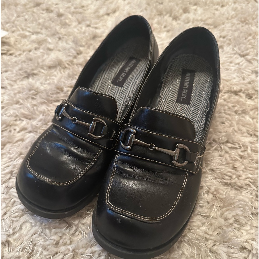 Y2K Autumn Run Heeled Loafers